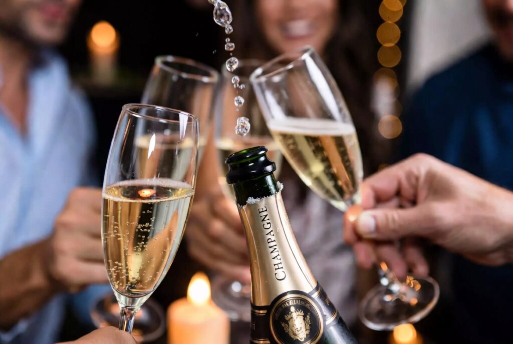 abrindo-espumante-brasileiro-celebracao-1024x687 Espumantes Brasileiros em Confraternizações: Como Escolher o Ideal para Celebrar com Sofisticação