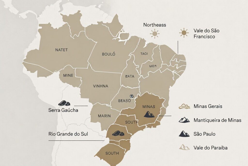  O que é Terroir? Entenda como a Altitude Define o Sabor dos Vinhos no Brasil