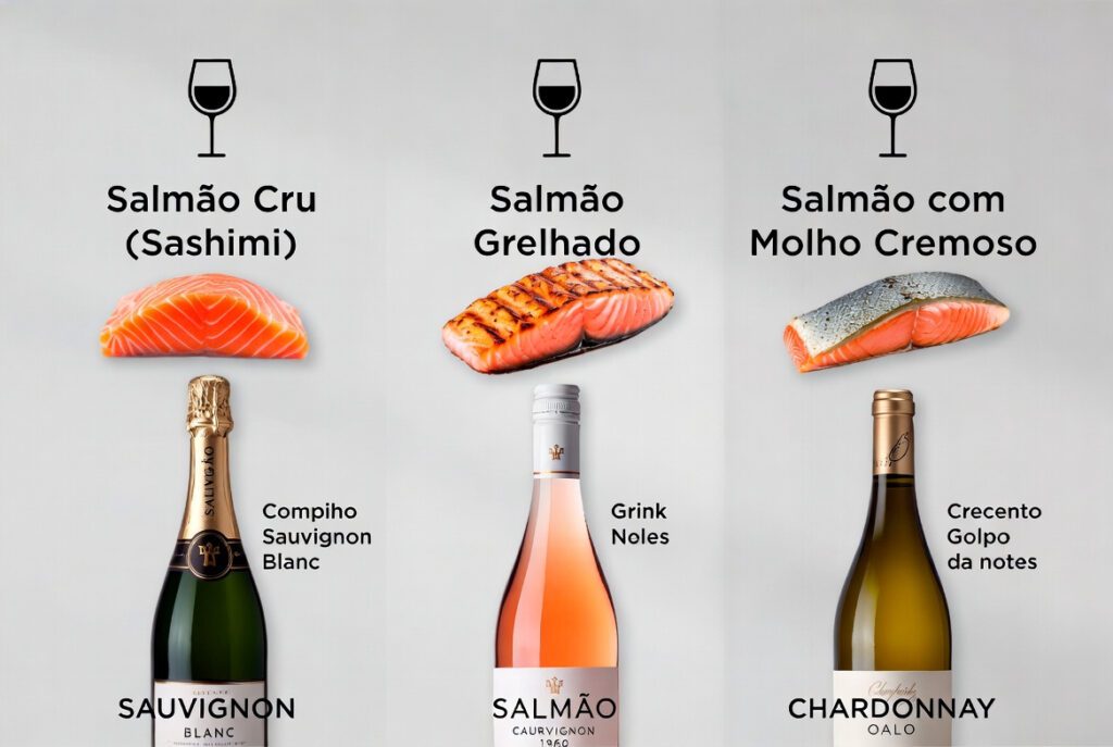 guia-vinho-salmao-preparos-1024x687 Vinho com Salmão: O Guia Definitivo de Harmonização e Receita Gourmet